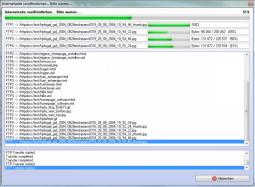HTML Upload mit der Homepage Software