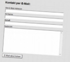 Webseite mit Kontaktformular bauen