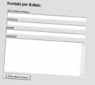 Webseite mit Kontaktformular bauen