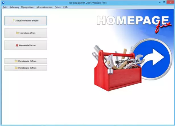 Homepage-Software